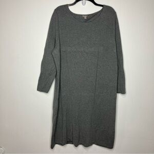 J. Jill‎ wool Blend dress gray size 2X